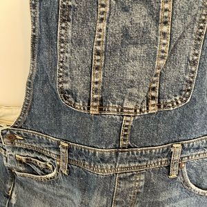 Free People denim overalls